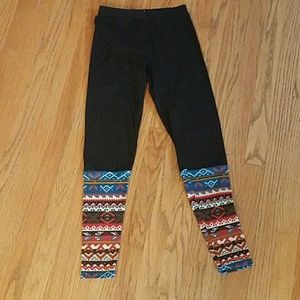 Patterned leggings small